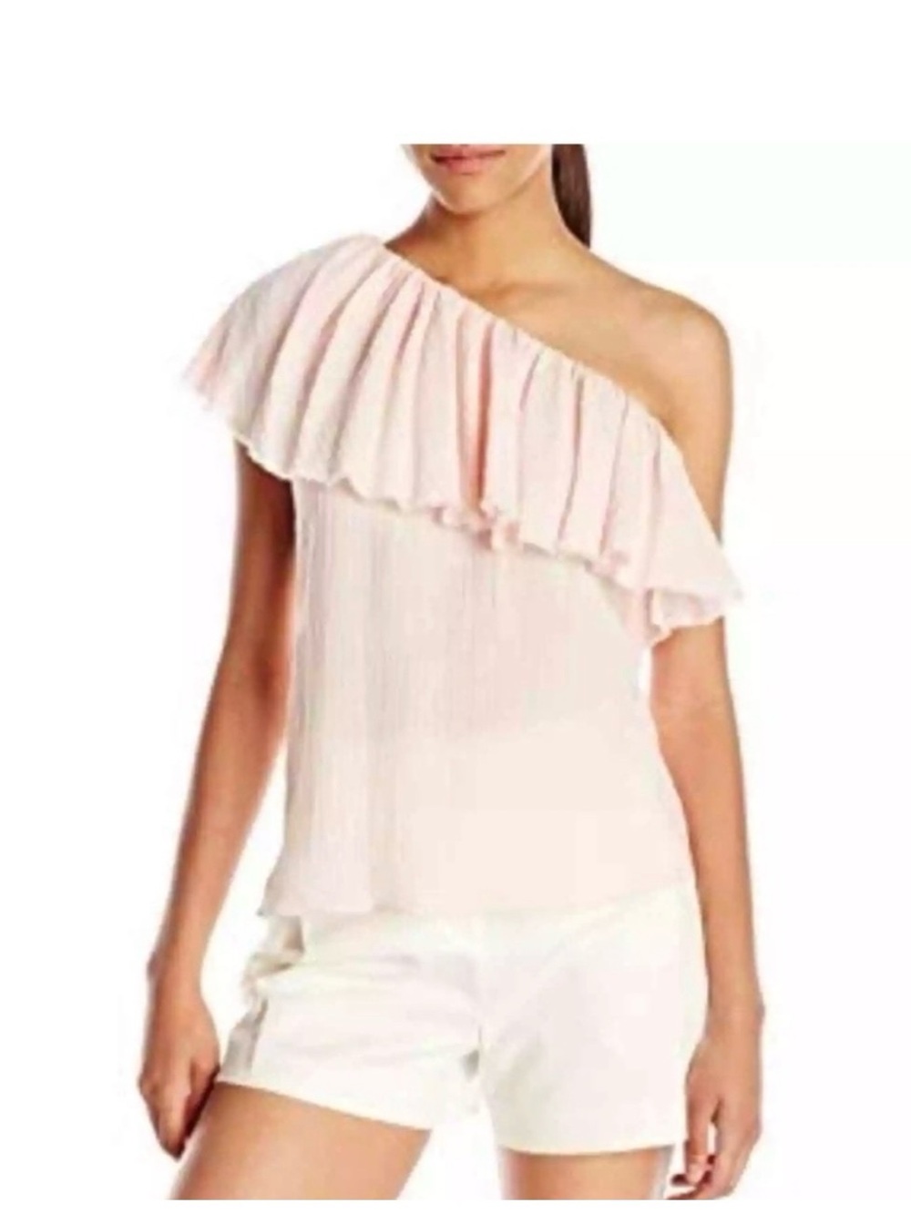 Rebecca Taylor one shoulder top